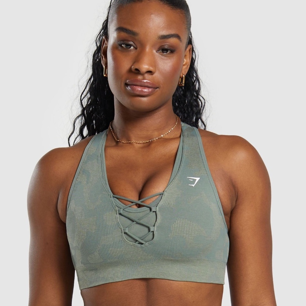 Gymshark Adapt Camo Seamless Sports Bra